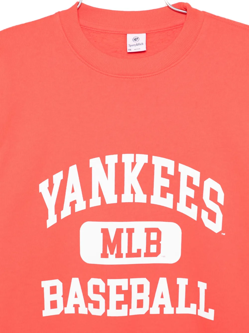 Sporty & Rich Yankees Ivy sweater Rood