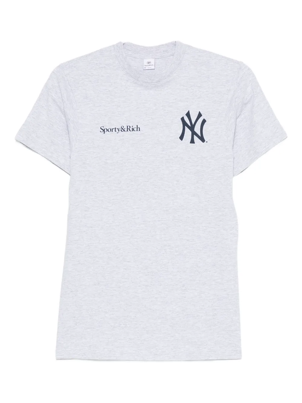 Sporty And Rich New York Yankees T-shirt In Gray