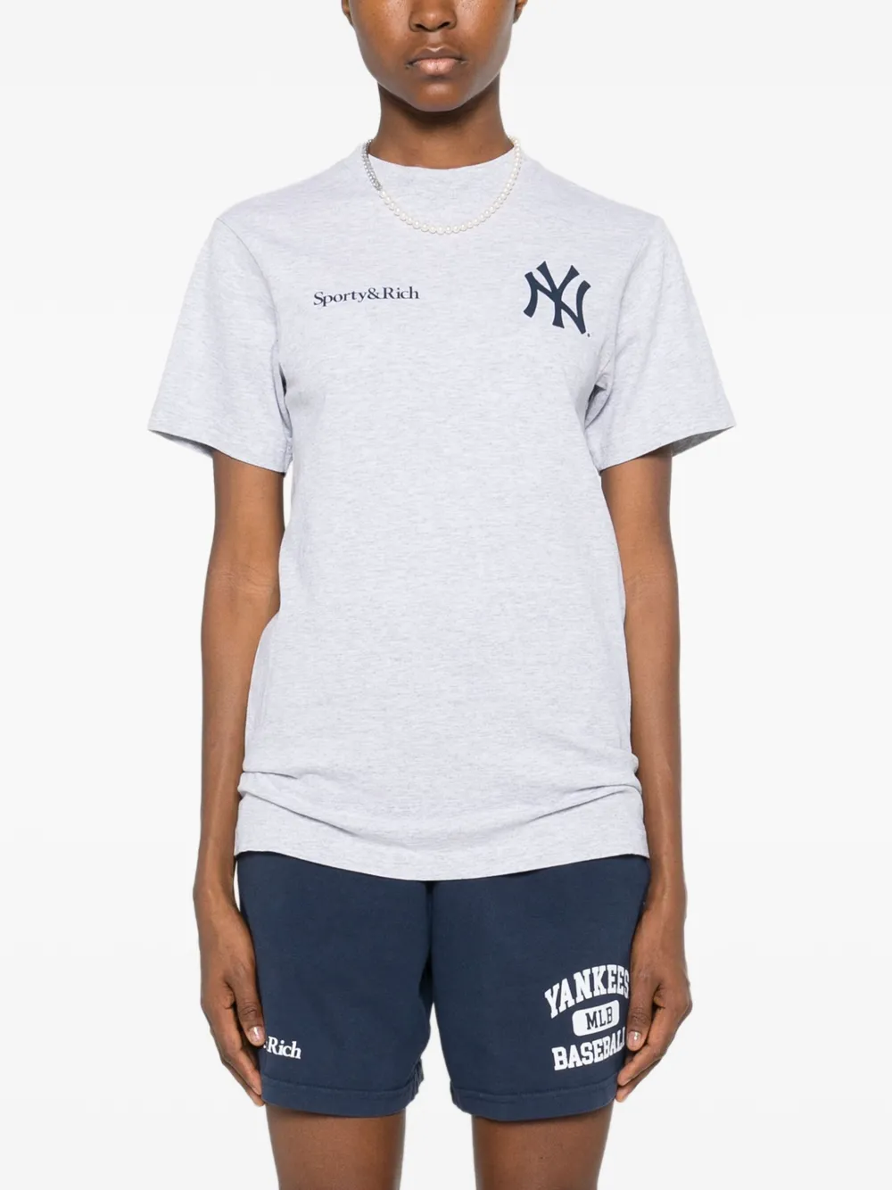 Sporty & Rich T-shirt Grijs