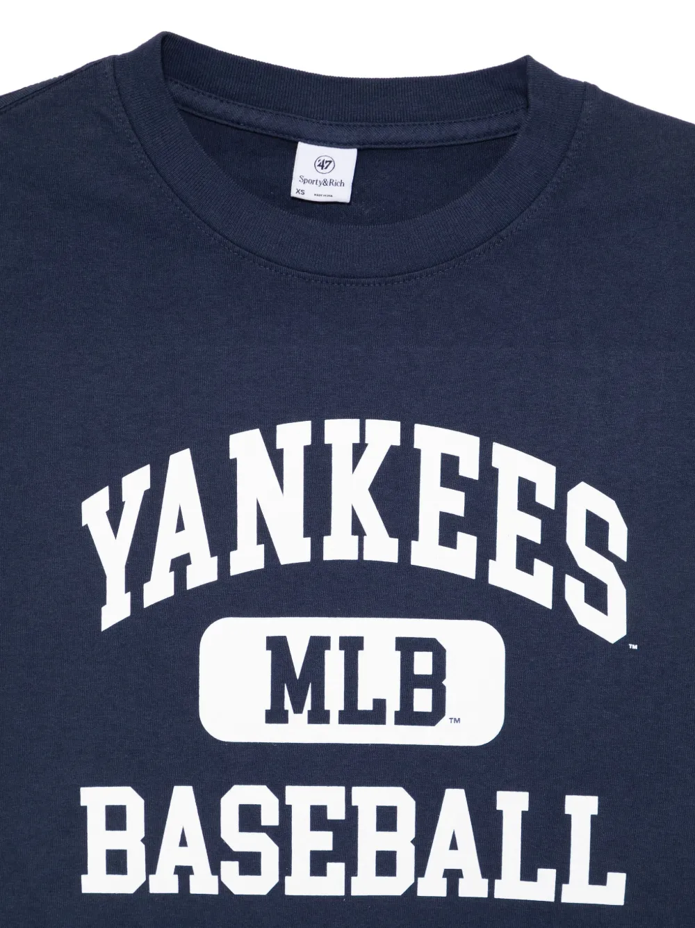 Sporty And Rich Yankees Ivy T-shirt In Blue