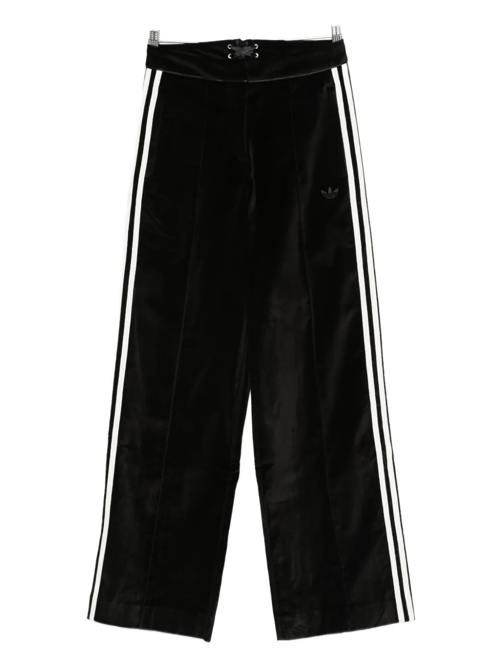Adidas Originals Stripe-detailing Track Pants In Black