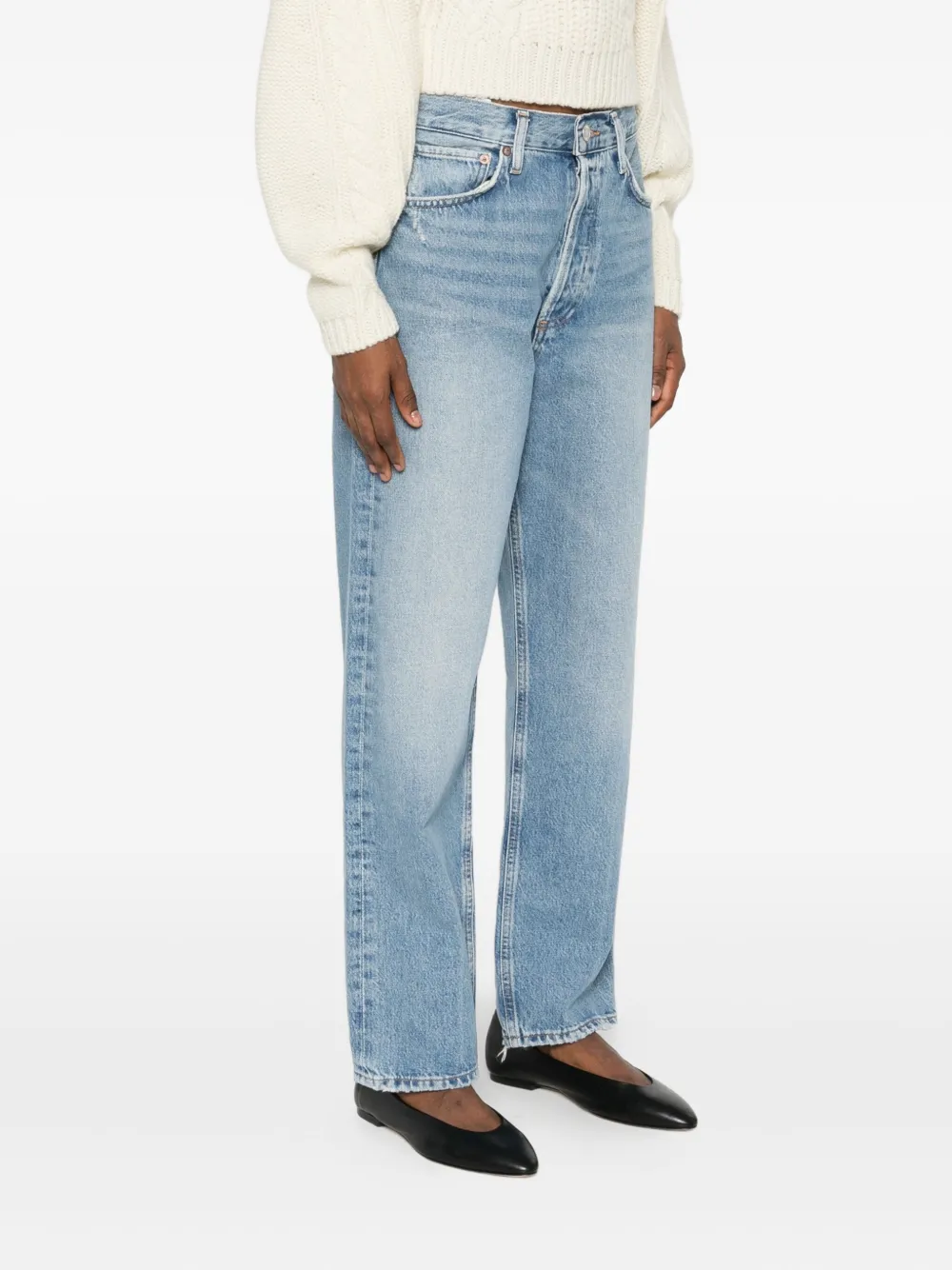 Citizens of Humanity Jeans met knoopsluiting Blauw