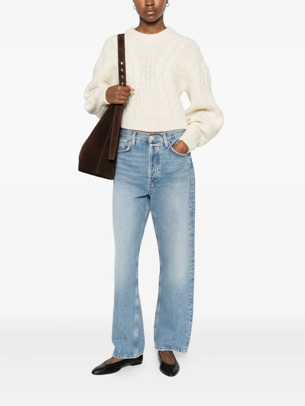 Citizens of Humanity Jeans met knoopsluiting - Blauw
