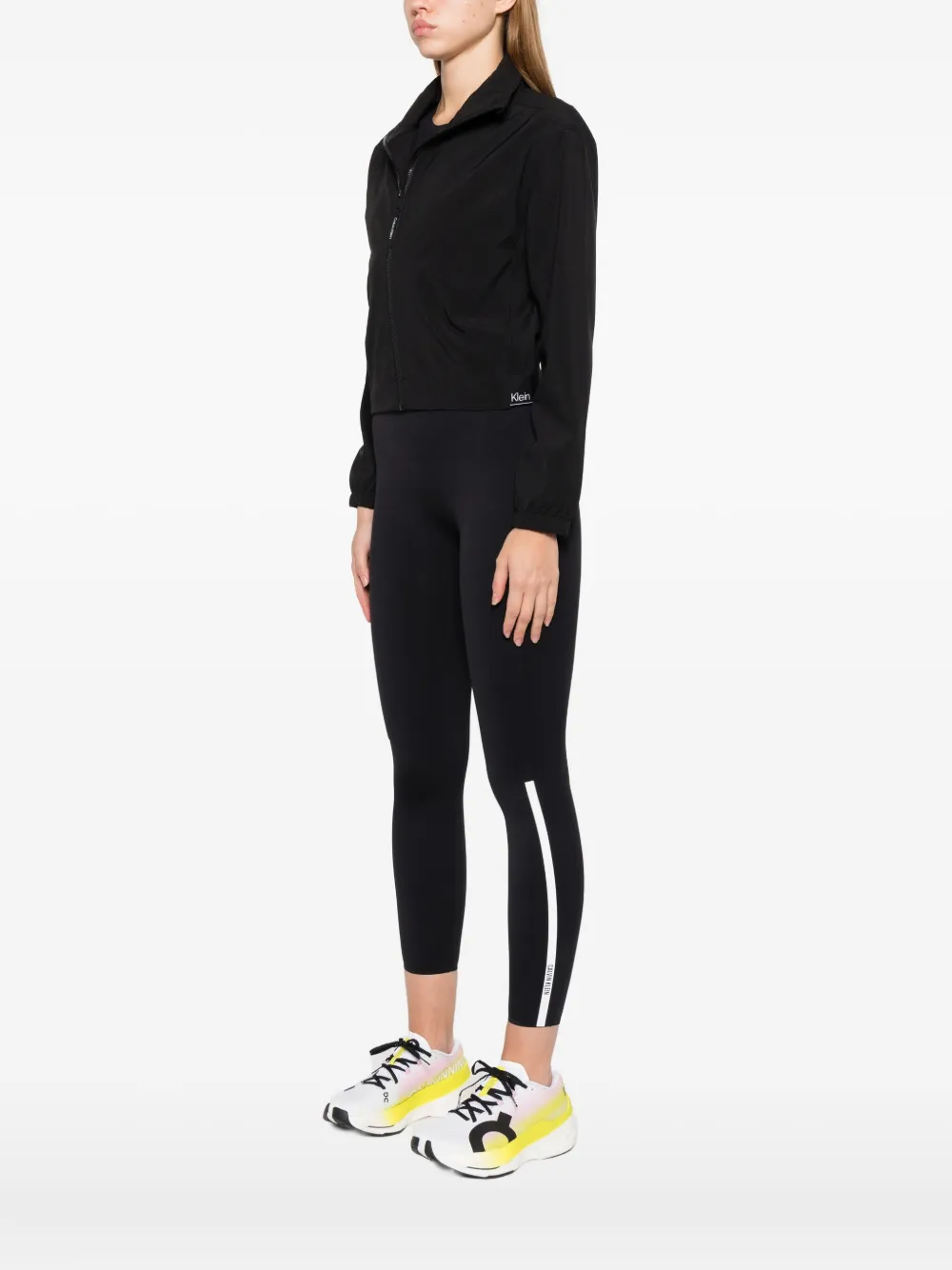 Calvin Klein Zip-up Jacket In Black