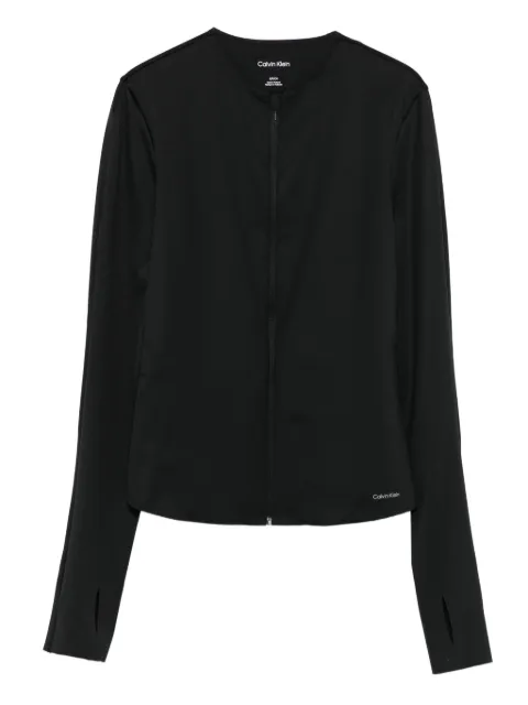 Calvin Klein chamarra con cierre