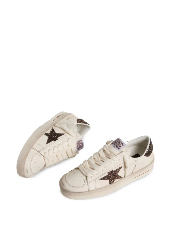 Golden Goose Stardan lace-up Sneakers | Neutrals | FARFETCH RO