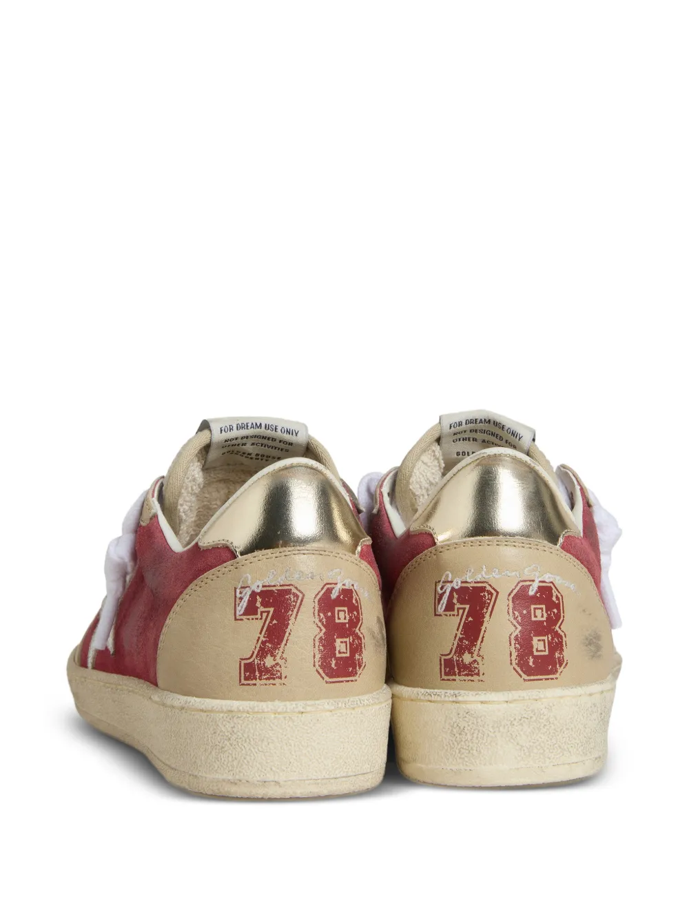Golden Goose Ball Star suède sneakers Rood