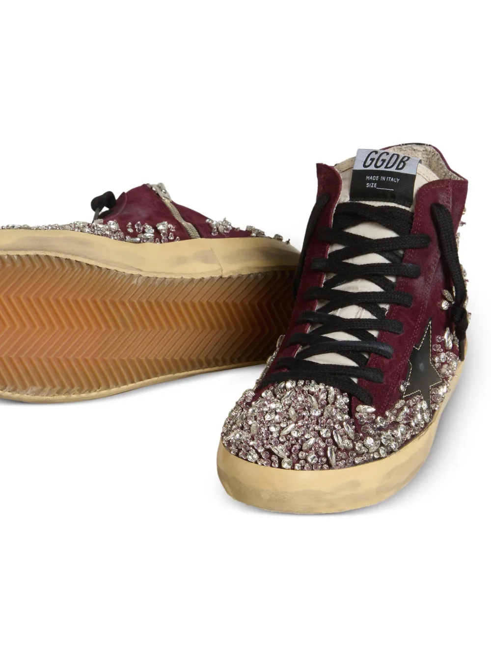 Golden Goose Francy LAB sneakers verfraaid met ster Rood