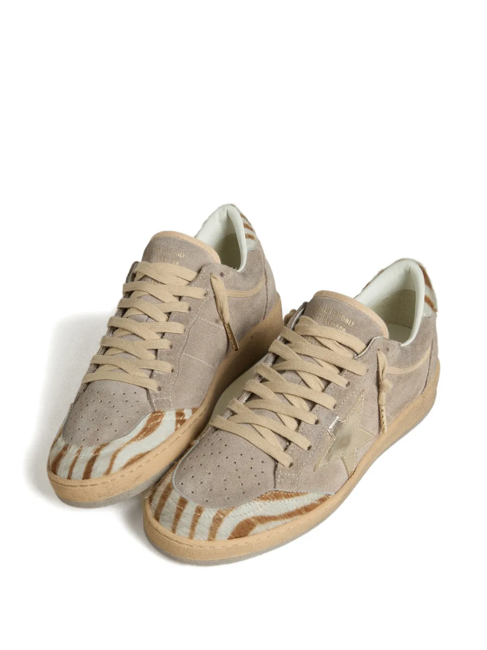 Golden Goose Ball Star suede sneakers - Beige