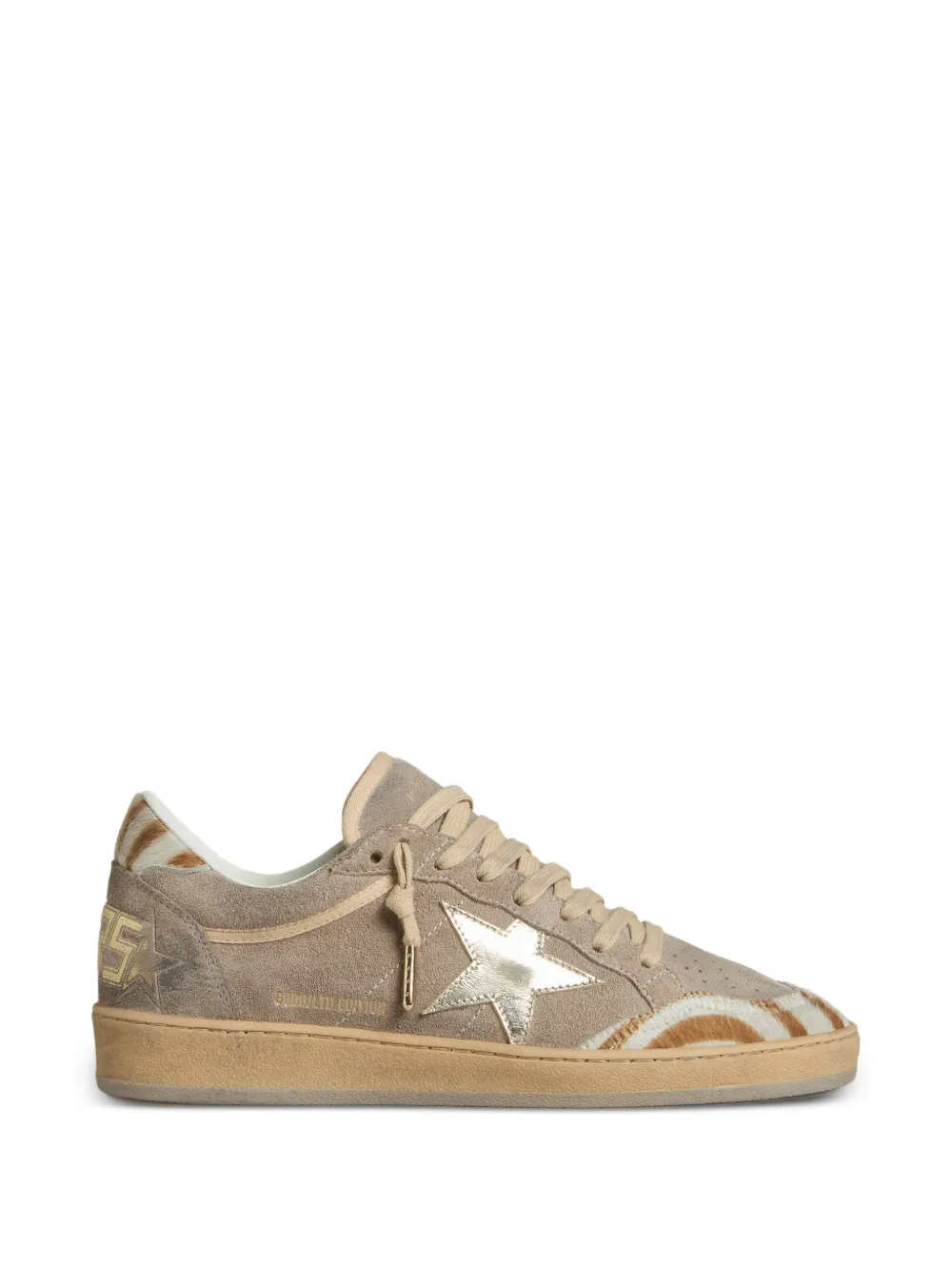 Golden Goose Ball Star suède sneakers Beige