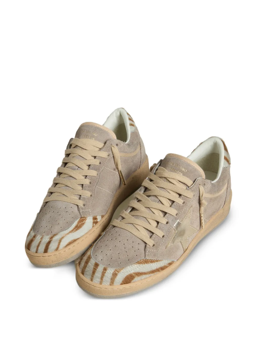 Golden Goose Ball Star suède sneakers Beige