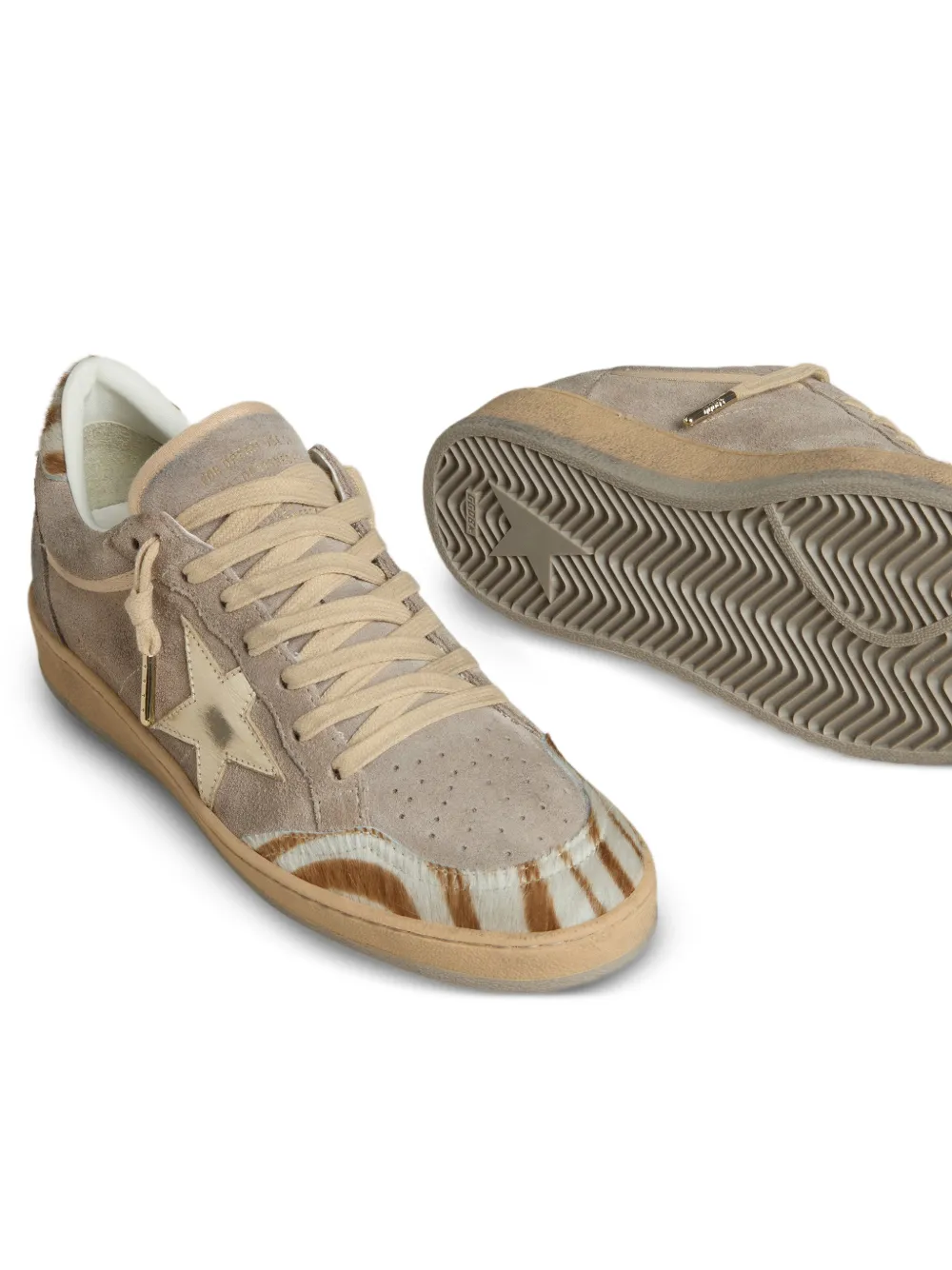 Golden Goose Ball Star suède sneakers Beige