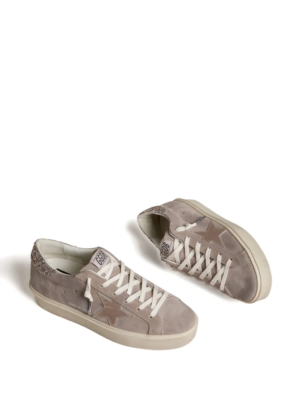 Golden Goose Hi Star glitter sneakers - Grijs