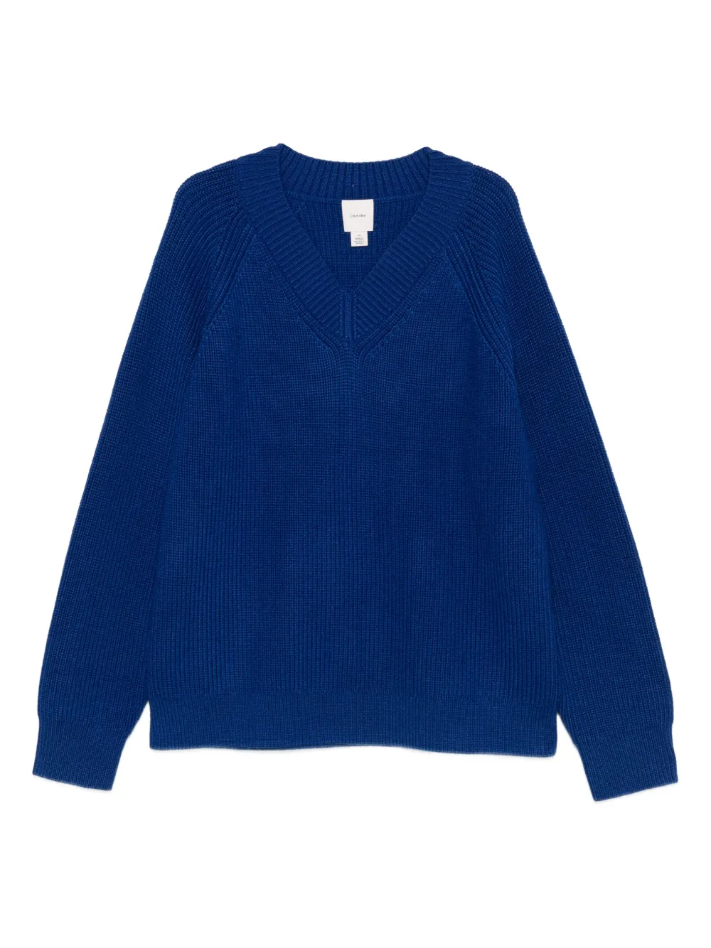 Calvin Klein suéter con cuello en V | azul | Image 1