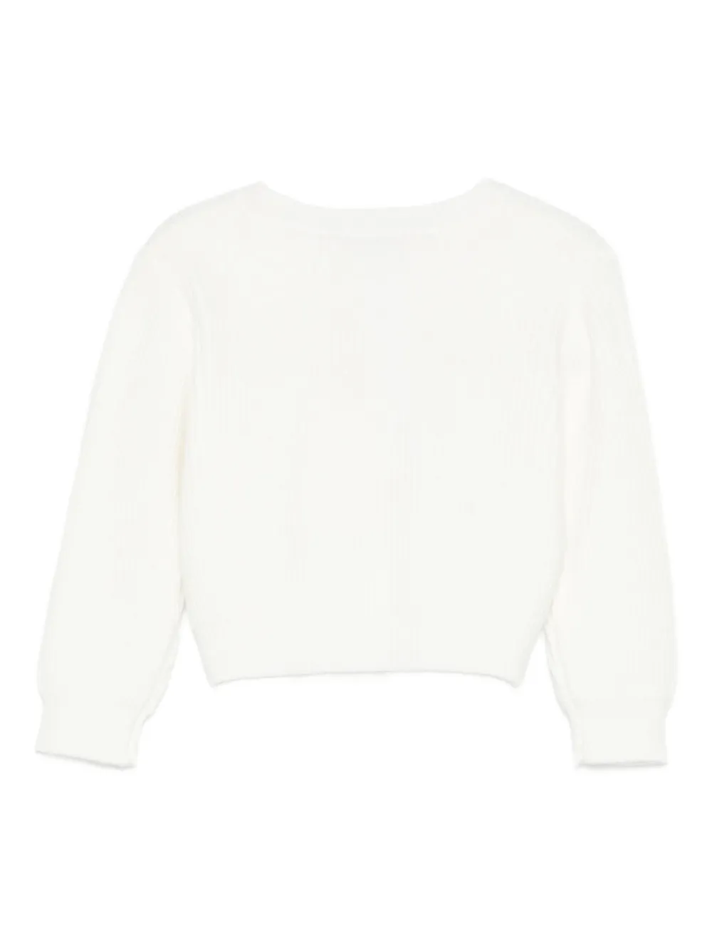 TWINSET Kids Trui met geborduurd logo Wit