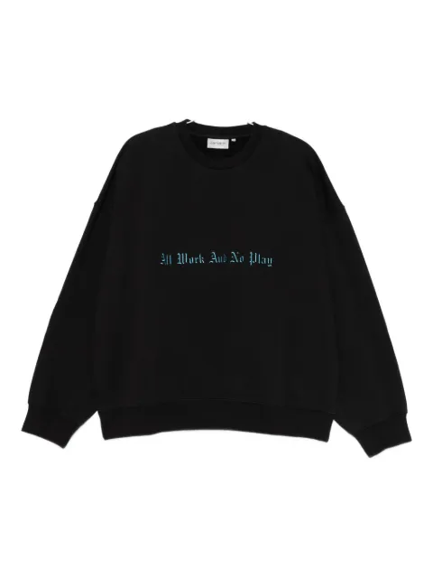 Carhartt WIP No Play graphic-print sweatshirt