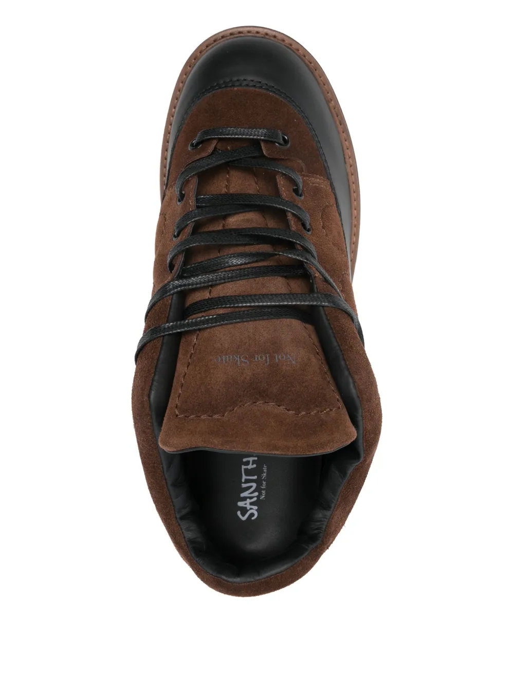 SANTHA Suède sneakers Bruin