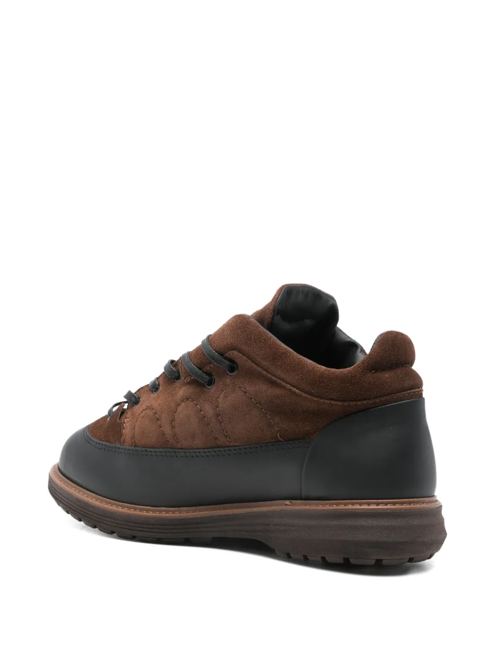 SANTHA Suède sneakers Bruin