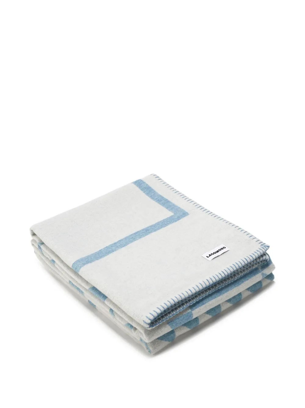 Lagomoro DOVER geometric-pattern blanket (200cm x 140cm) | neutro | Image 1