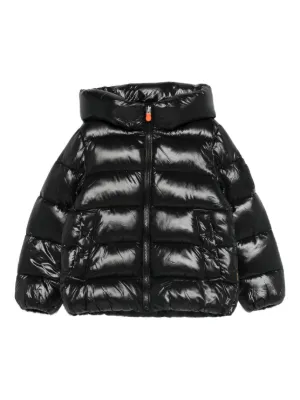 Moncler Enfant Jaqueta Maire Matelassê Com Logo | Preto | FARFETCH BR