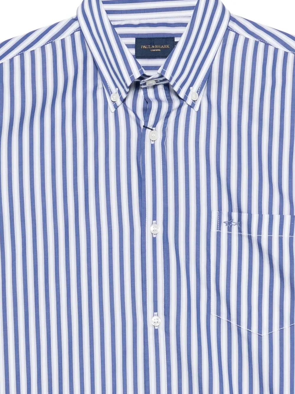 Paul & Shark Gestreept overhemd Blauw