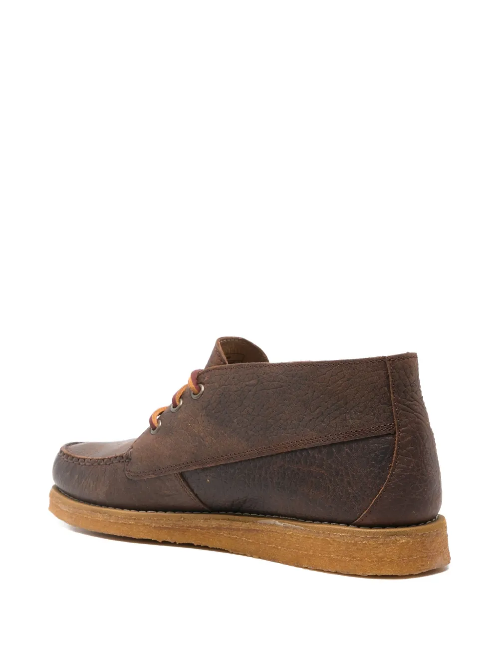 Sebago Leren bootschoenen Bruin