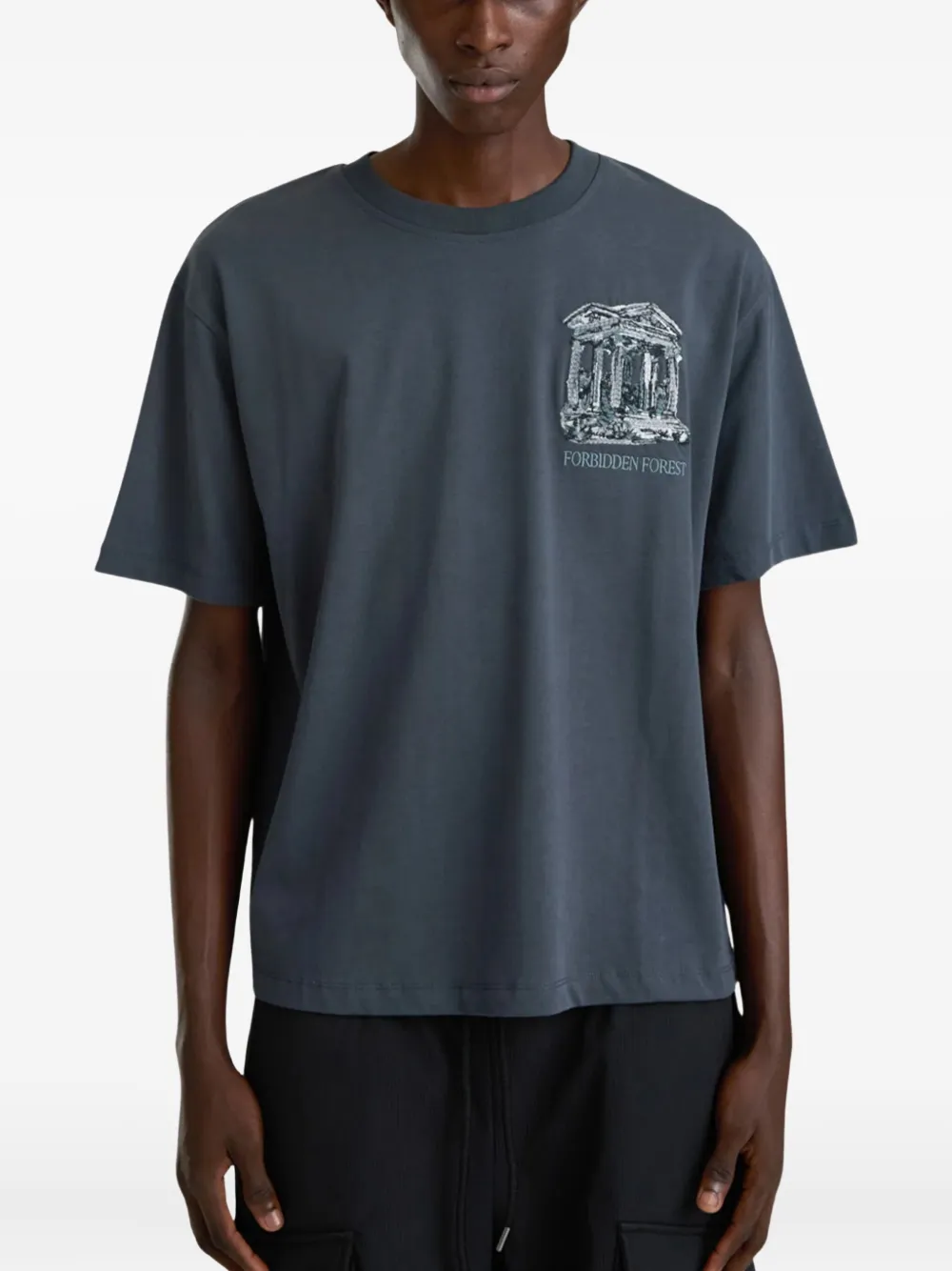 Only the Blind cotton T-shirt - Grijs
