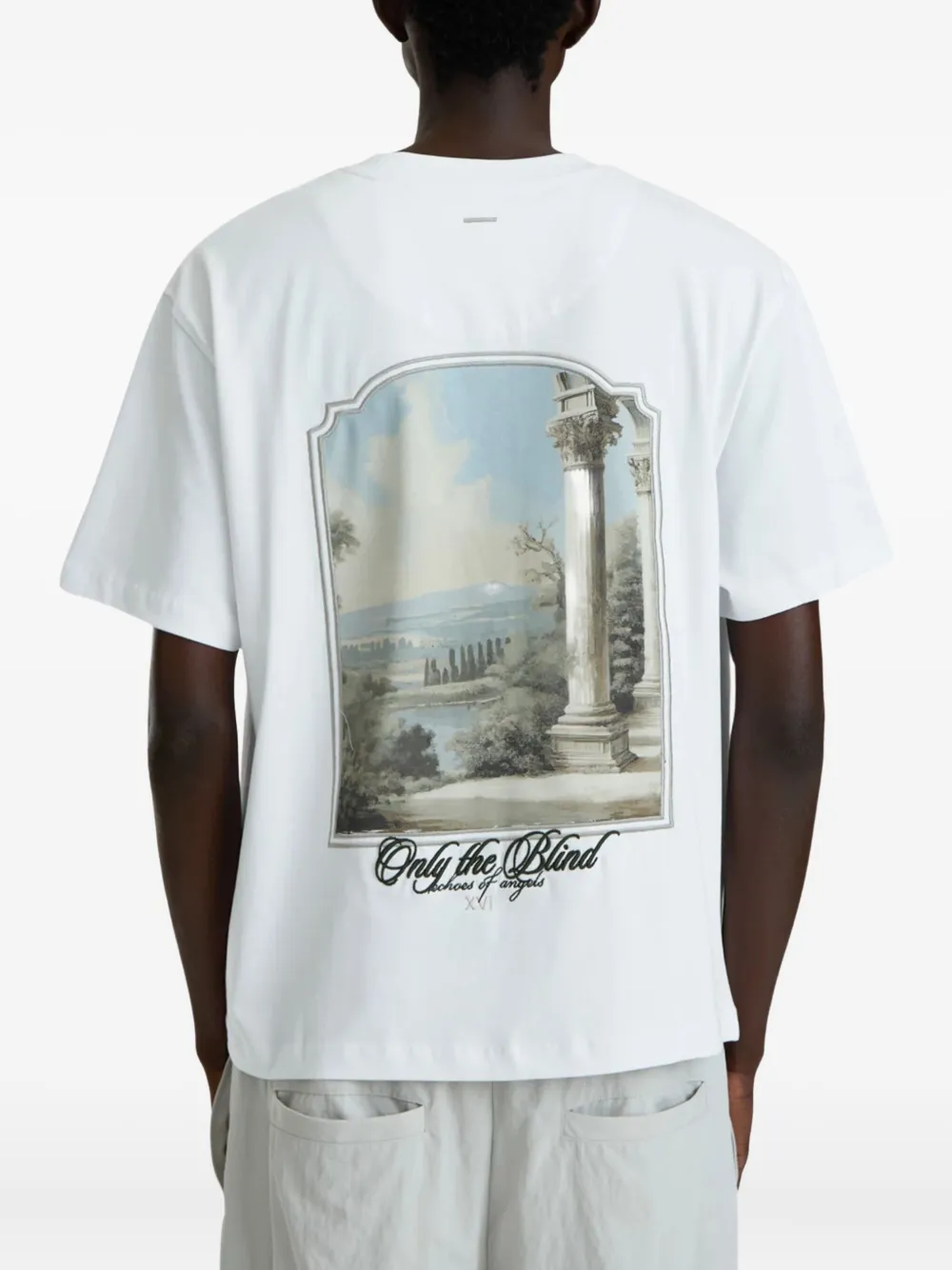 Only The Blind Cotton T-shirt In White
