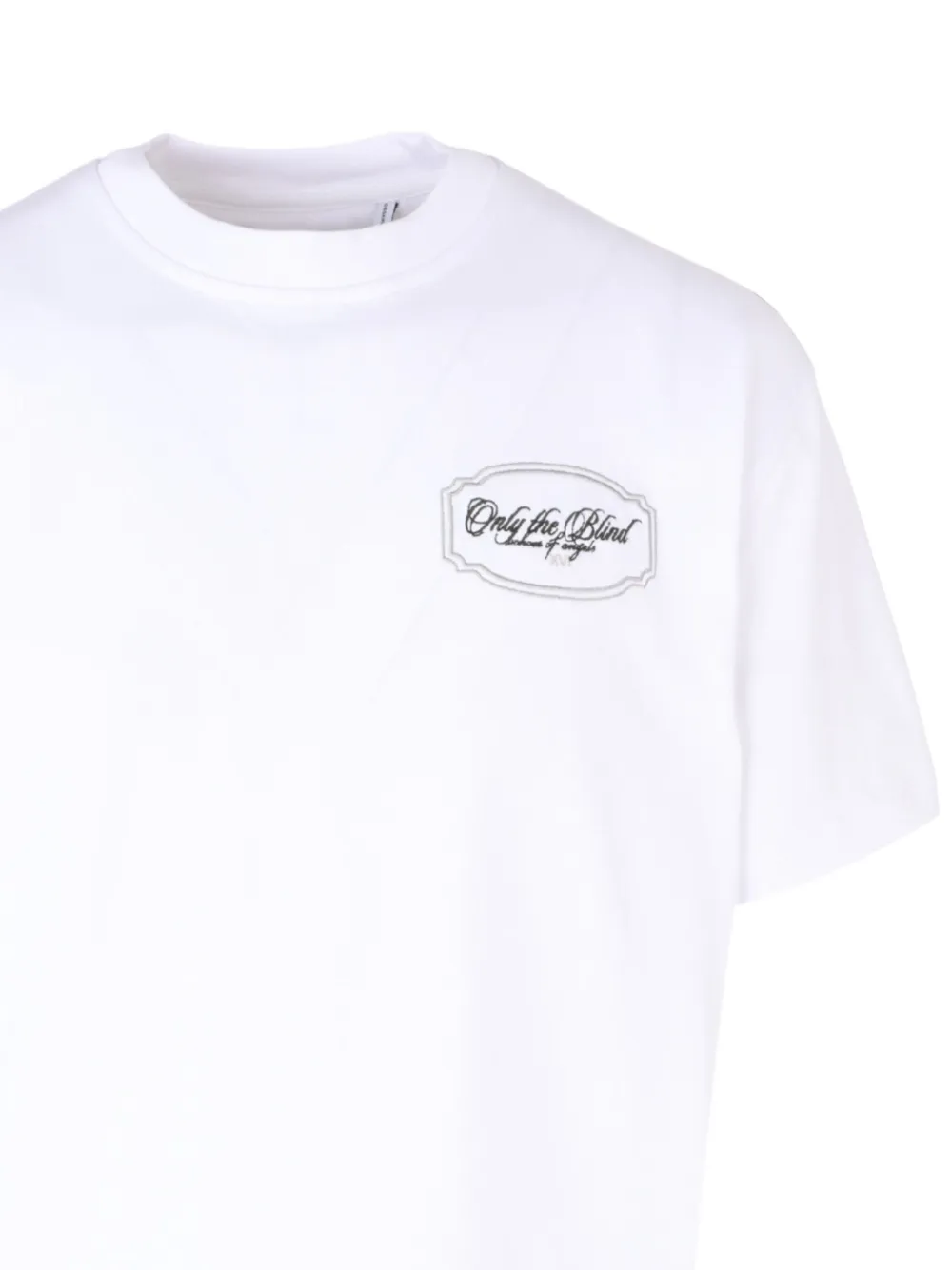 Only The Blind Cotton T-shirt In White