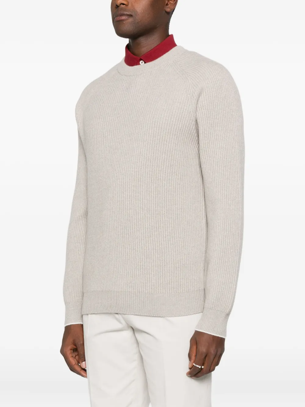 Brunello Cucinelli Kasjmier trui Grijs