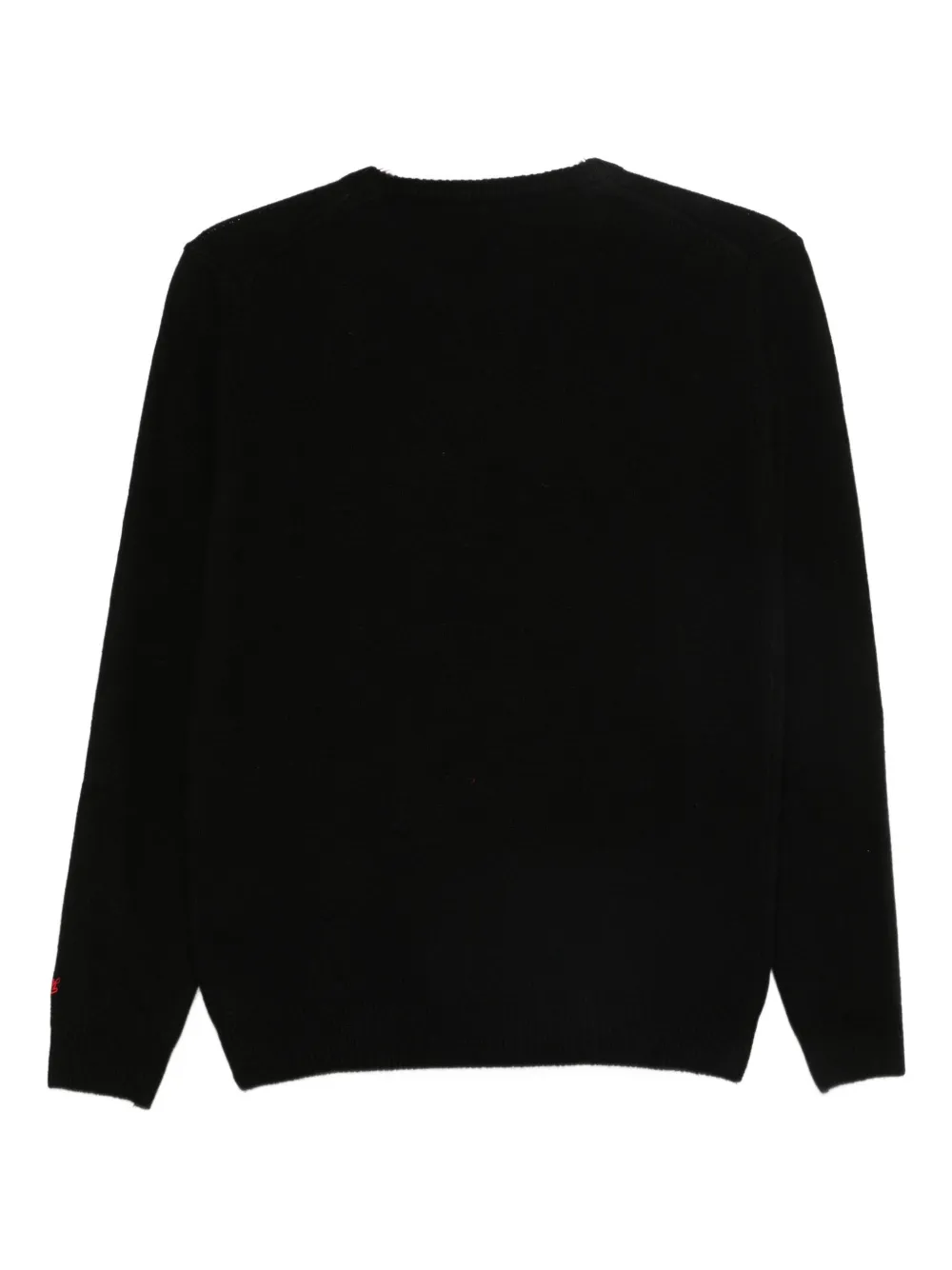 Mc2 Saint Barth Embroidered Sweatshirt In Black
