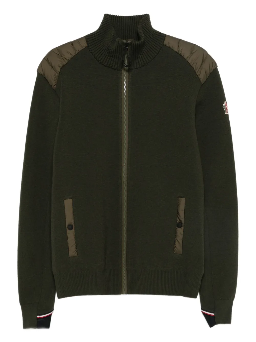 Moncler Grenoble suéter con cierre | verde | Image 1
