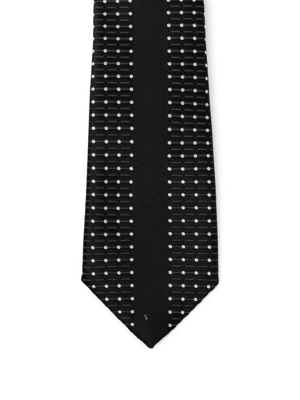 TOM FORD Stropdas met stippen Zwart