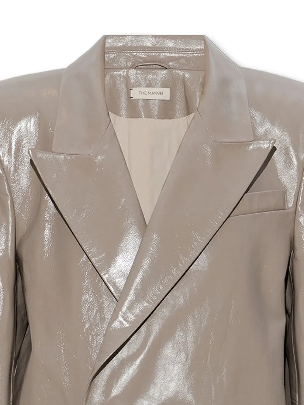 The Mannei asymmetric leather jacket | Leather Jackets | Image 2