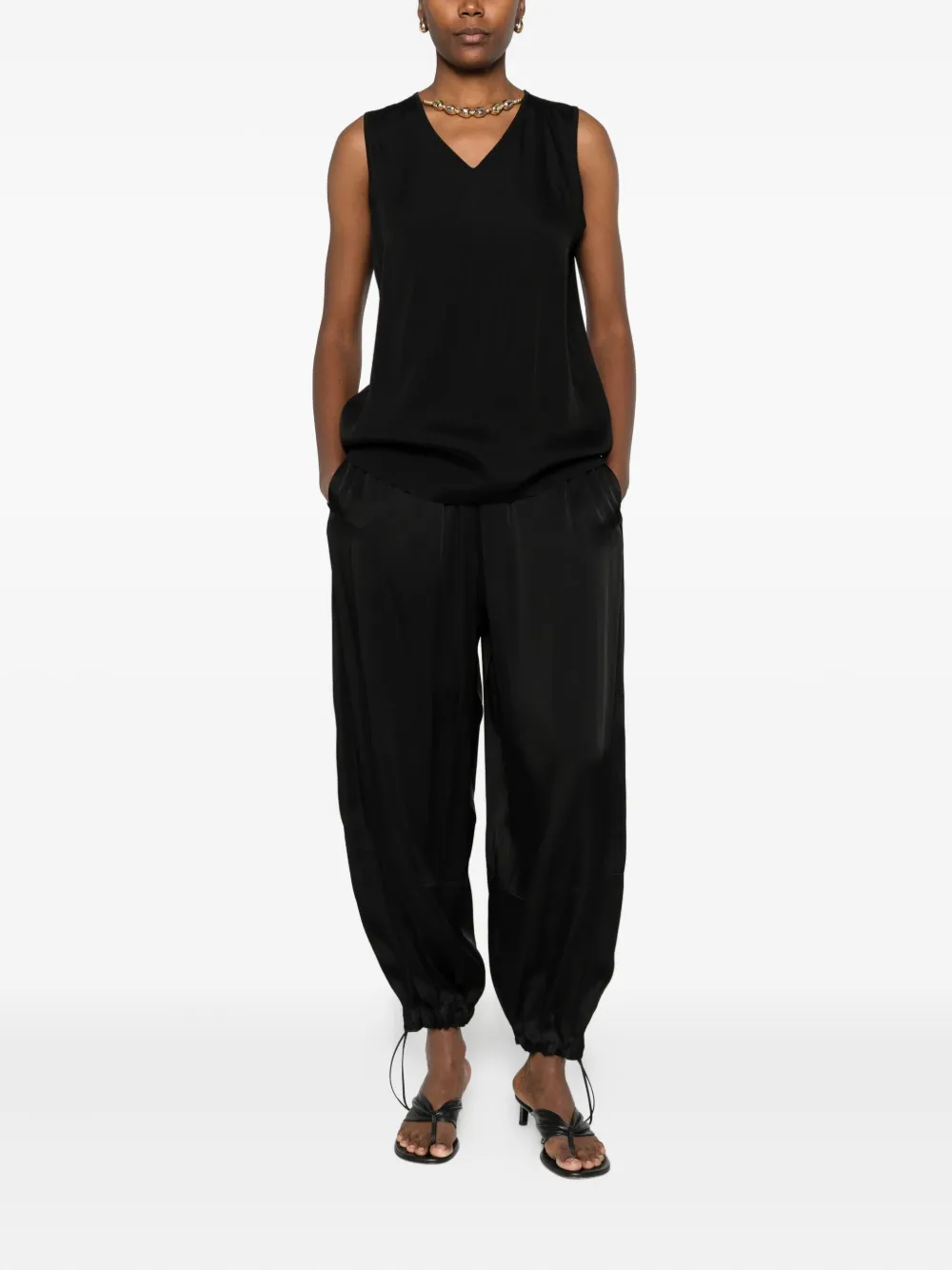 Fabiana Filippi pleated straight-leg trousers | Straight-Leg Pants | Image 2