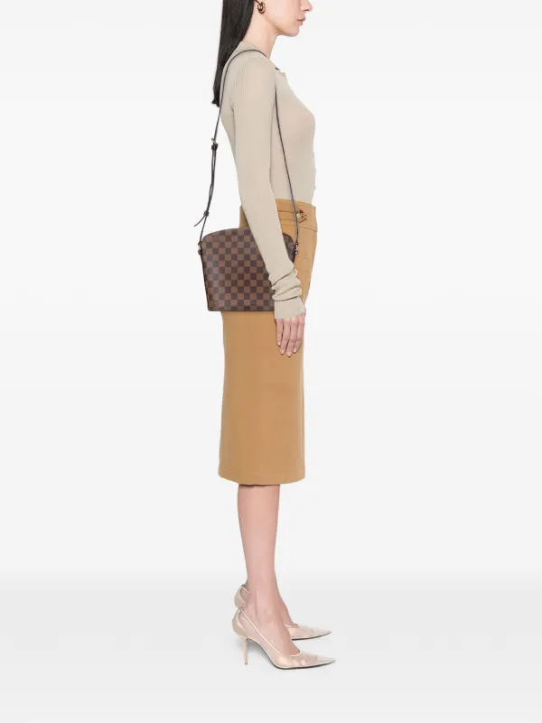 Louis Vuitton Pre-Owned 2006 ダミエ エベヌ ドルーオ ショルダー