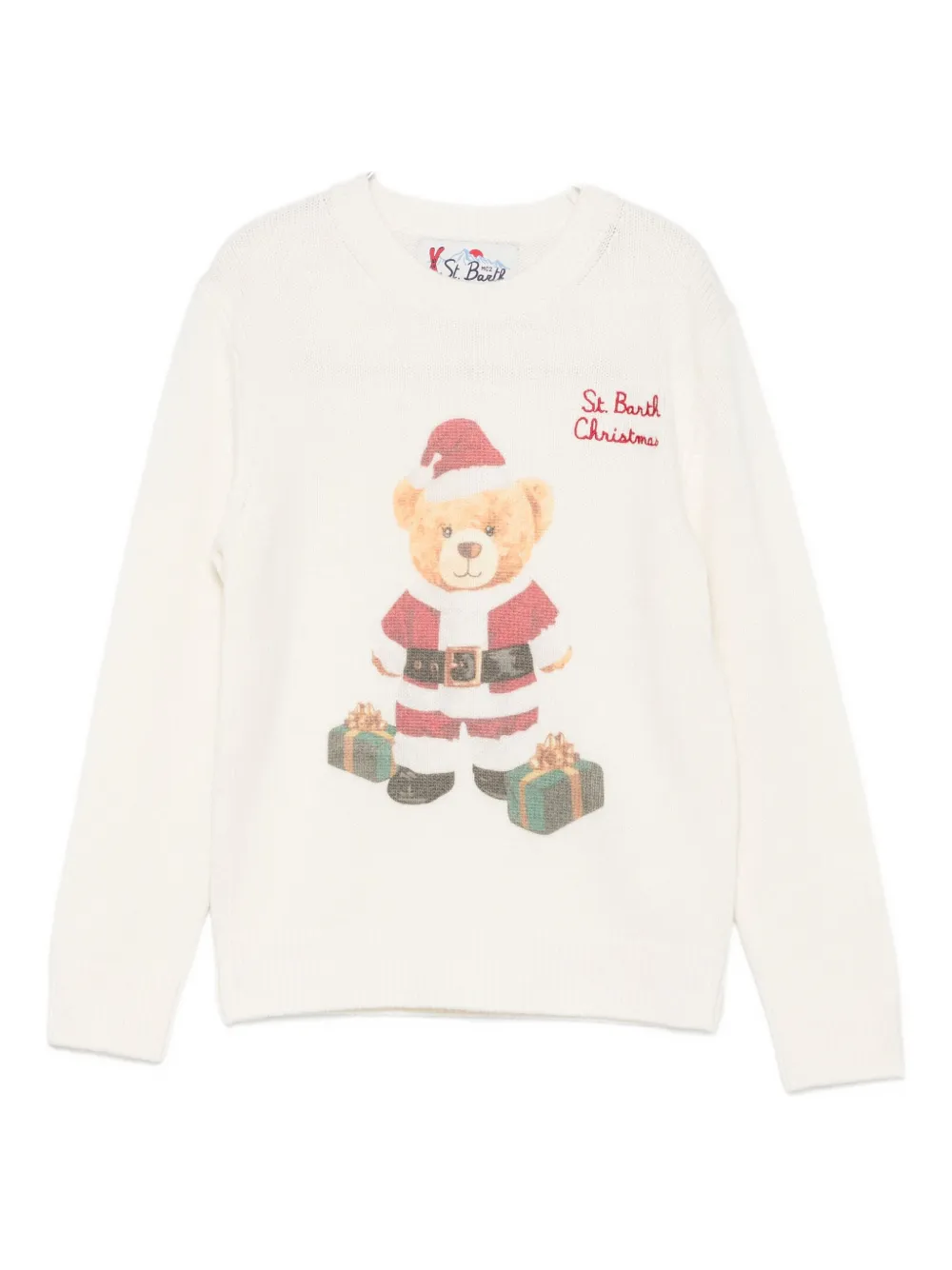 Mc2 Saint Barth Graphic-print Sweatshirt In Neutral