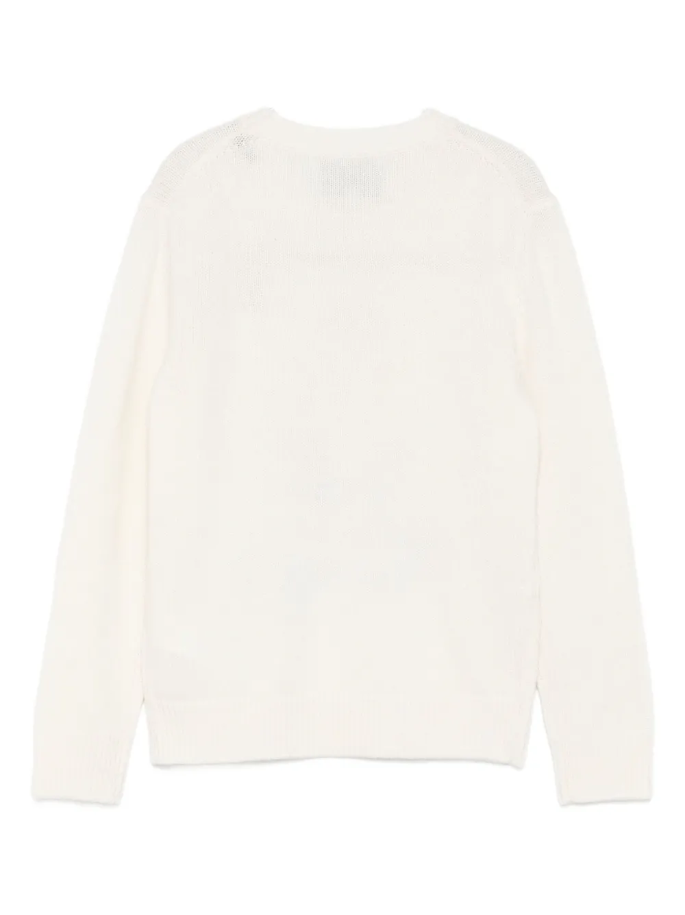 MC2 Saint Barth Kids Sweater met grafische print Wit