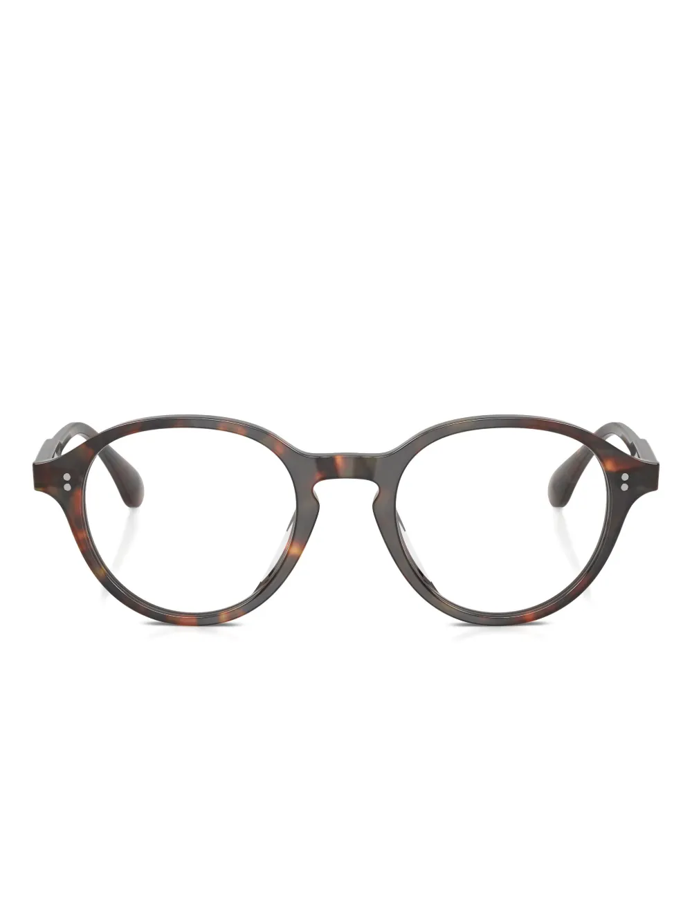 Oliver Peoples Round-frame Glasses In Gray