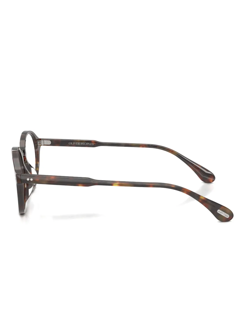Oliver Peoples Round-frame Glasses In Gray