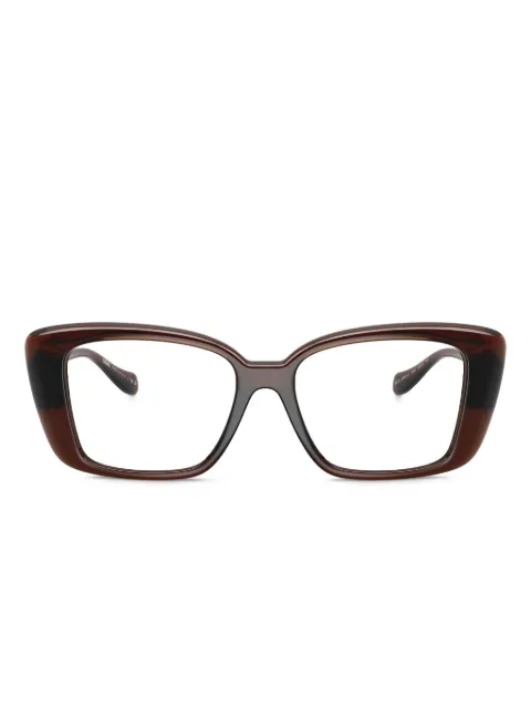 Versace Eyewear medusa-detail square-frame glasses