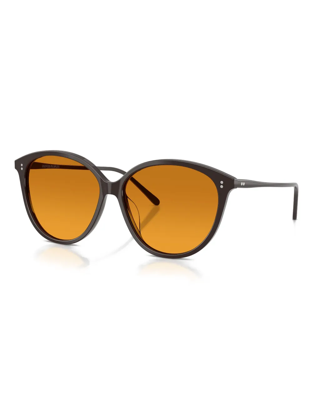 Oliver Peoples round-frame sunglasses - Bruin