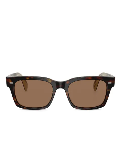 Oliver Peoples lentes de sol con armazón cuadrada