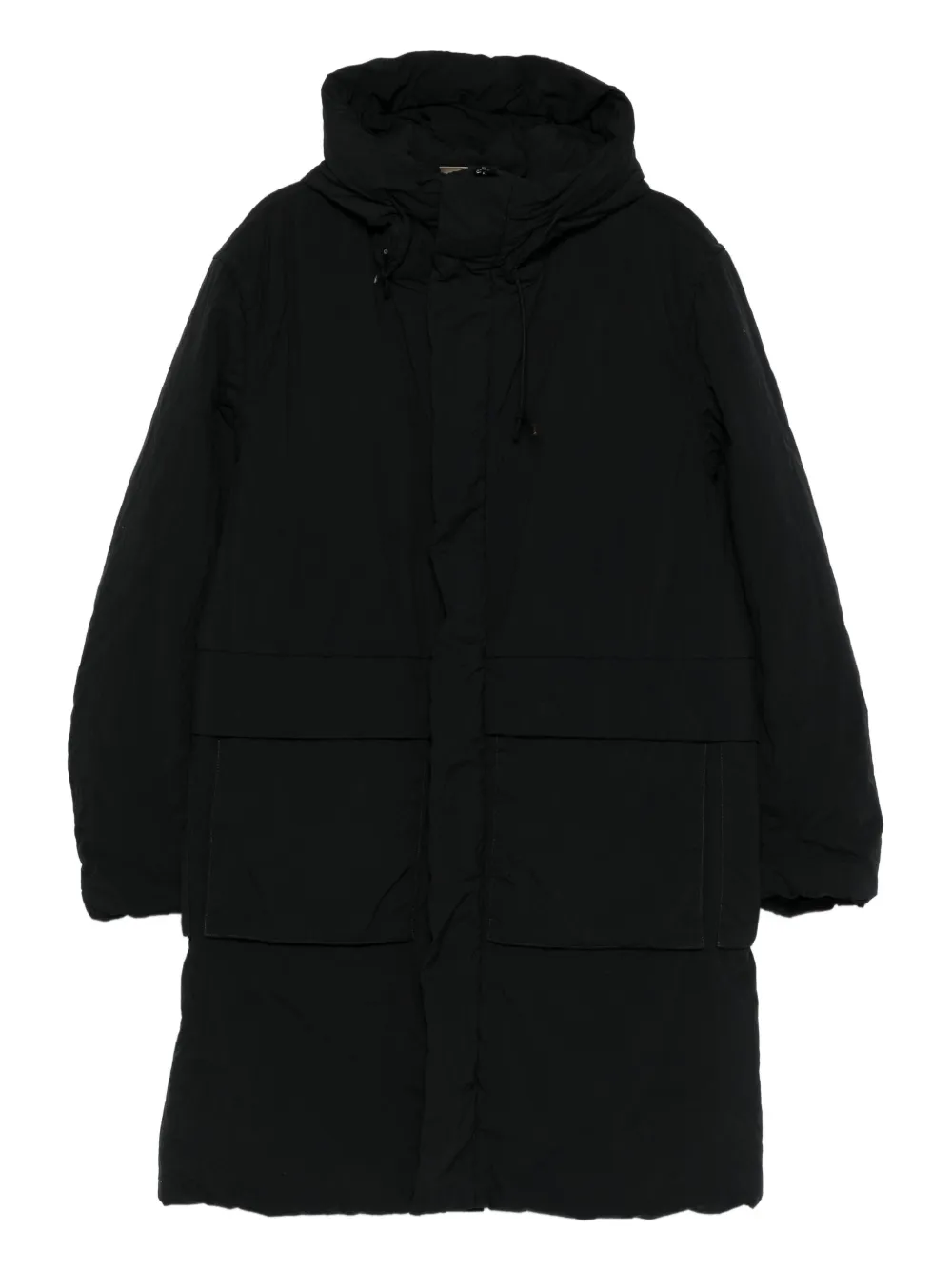 Ten C hooded parka | Black | Image 1