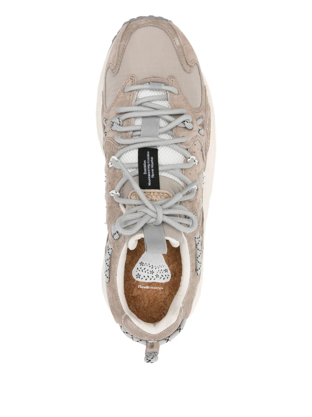 FLOWER MOUNTAIN Yamabushi sneakers Grijs