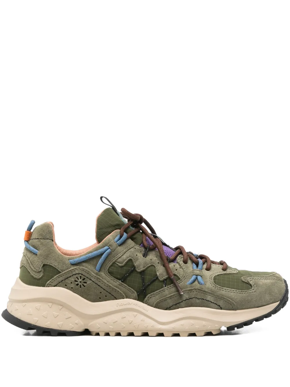 FLOWER MOUNTAIN Yamabushi sneakers Grijs