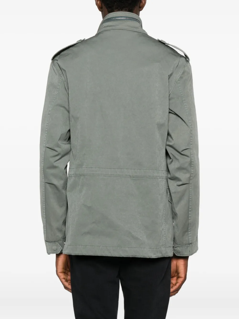 Ten C Flap-pocket Jacket In Gray