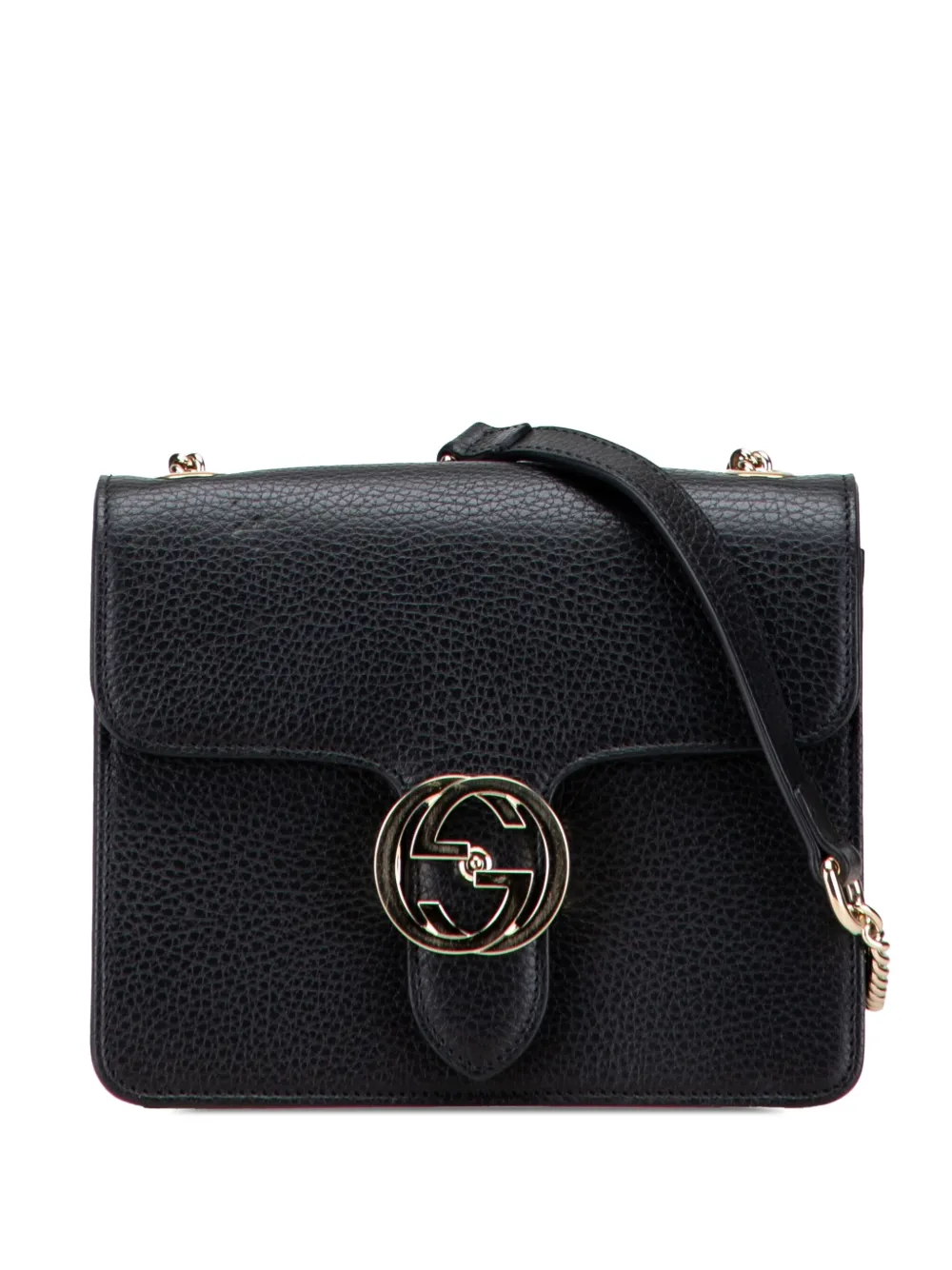 Gucci Pre-Owned 2000-2015 Small Dollar Calfskin Interlocking G Gucci Pre-Owned 2000-2015 Small Dollar Calfskin Interlocking G