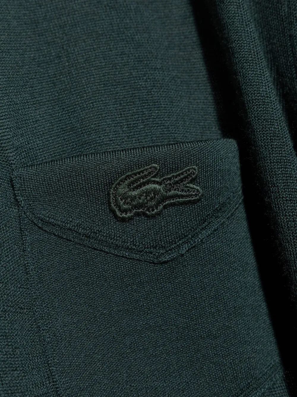Lacoste Poloshirt met lange mouwen Groen