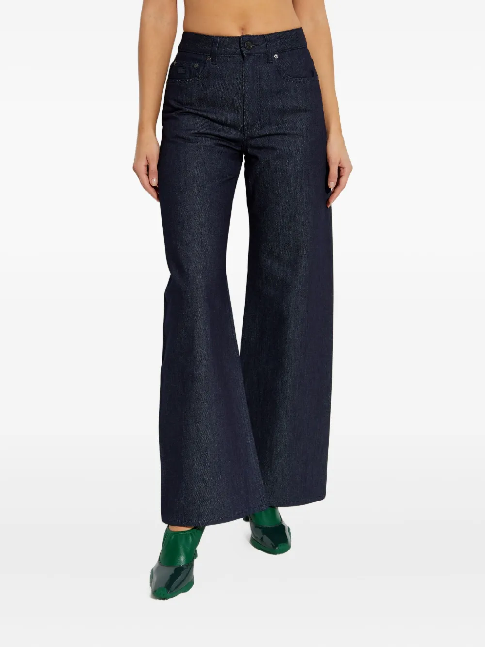 Lacoste Jeans met vijf zakken Blauw